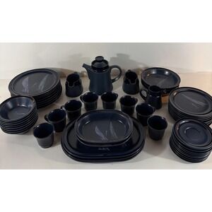 54 Piece Noritake Primastone Genuine Stoneware Japan Spinnaker 8304 Dinnerware